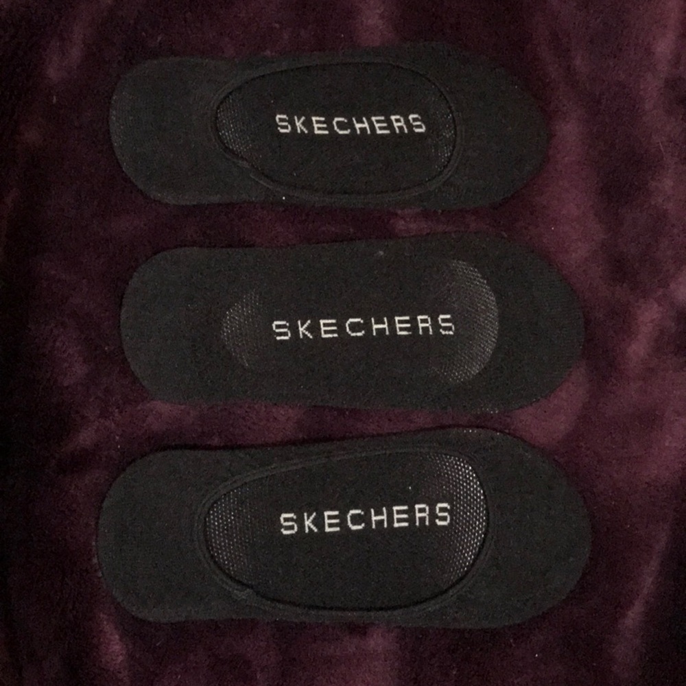 Three Pairs of Sketchers Active No Show Socks